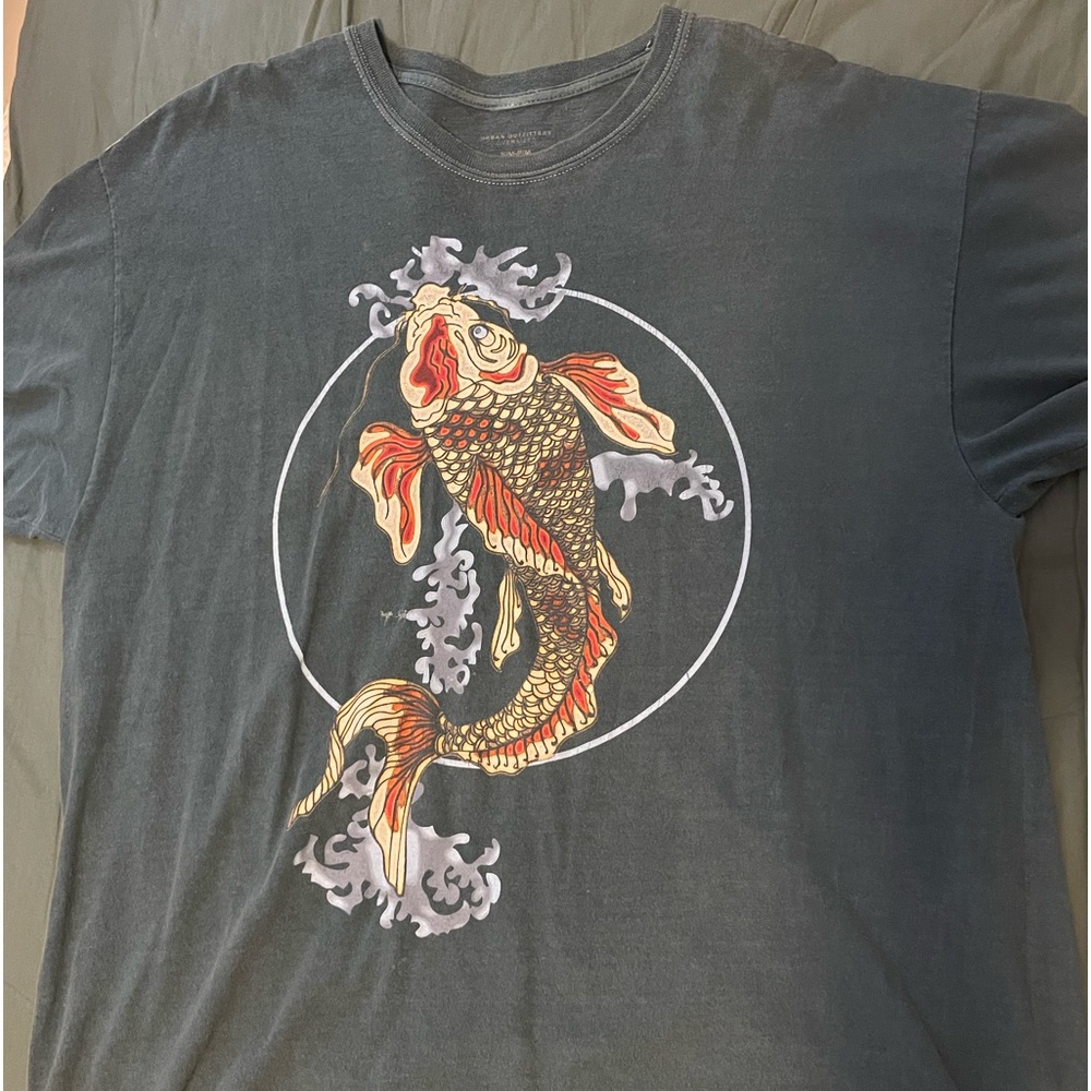 urban outfitters koi fish t-shirt ‘dress’